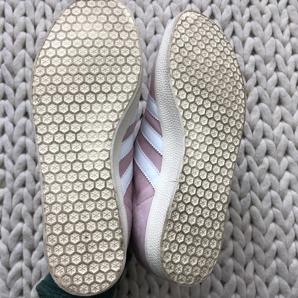 Adidas Gazelle Pink Blush Suede Sneakers - Picture 7 of 8